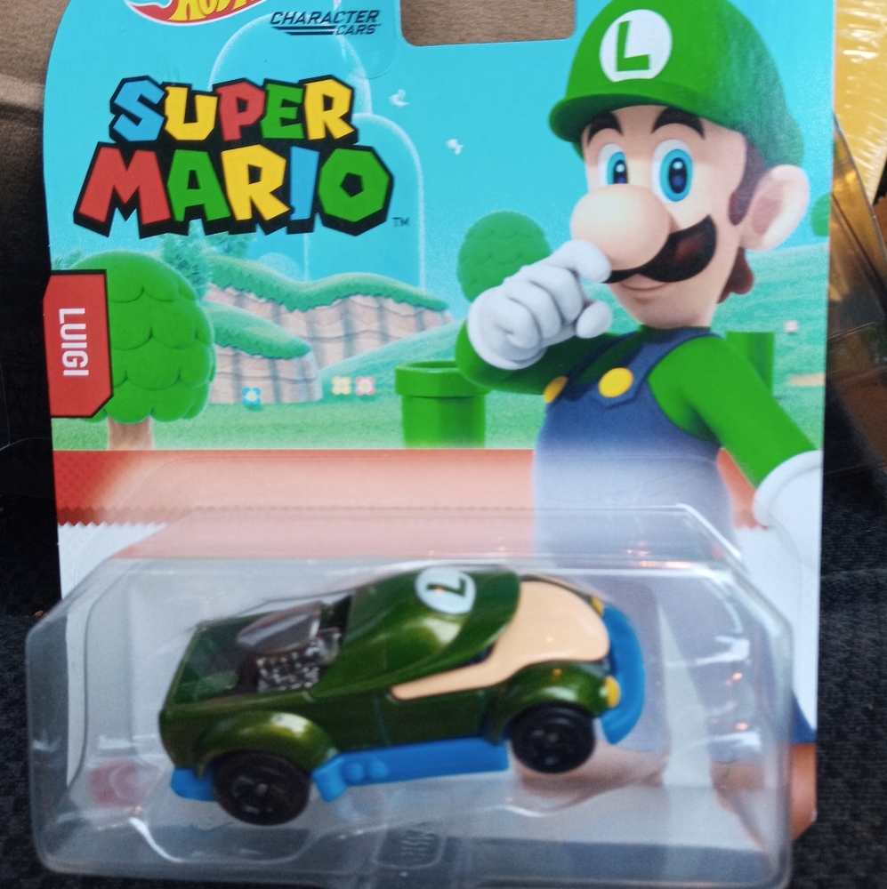 Hot Wheels Super Mario: Luigi